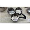 Image 6 : 18 Pieces Stainless Steel Copper Bottom Cookware Set with Lids