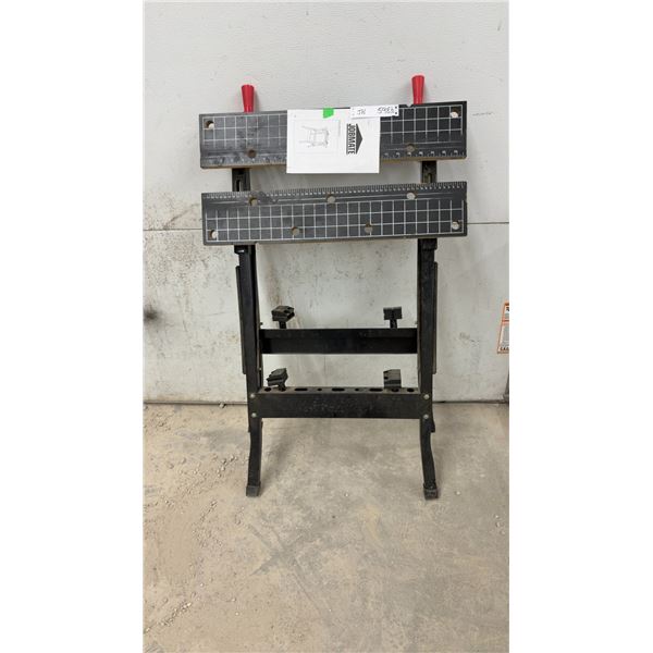 Jobmate Folding Work Bench with Ruler Guide
