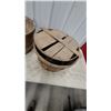 Image 2 : Vintage Wooden Bushel Baskets Set of Three and 1 Lid