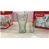 Image 4 : 16 Coca-Cola Brand Drinkware Sets by Indiana Glass