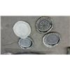 Image 7 : Silver-Plated Covered Serving Dish with Glass Insert, Creamer, Sugar Bowl, and More