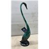 Image 2 : Set of Three Blue Mountain Pottery Crane Figurines, Tallest 18"