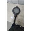 Image 1 : Antique Carriage Lamp with Frosted Glass Lens and Mounting Handle Been Electic Converted I Think