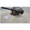 Image 3 : Antique Carriage Lamp with Frosted Glass Lens and Mounting Handle Been Electic Converted I Think