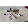 Image 1 : Vintage Hand Brace, Wooden Jointer Plane, Ball Peen Hammer, Chisel, and More