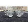Image 8 : Crystal Susan Brass 'N Glass Lazy Susan Set and Grape Pattern Punch Bowl with Ladle