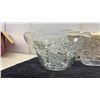 Image 9 : Crystal Susan Brass 'N Glass Lazy Susan Set and Grape Pattern Punch Bowl with Ladle