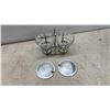 Image 9 : Stainless Steel Mixing Bowls, Bundt Pan, Niagara Falls Coasters, Serving Tray, and More