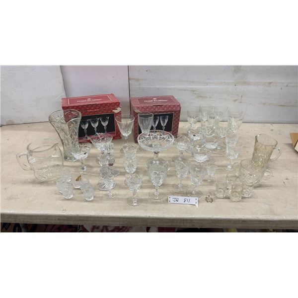 Lead Crystal Stemware and Glassware Collection