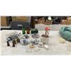 Image 1 : Collection of Salt and Pepper Shakers, Decorative Plates, Bottles, and More