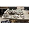 Image 1 : J. & G. Meakin Romantic England Ironstone Dinnerware Set 111 Pieces