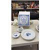 Image 5 : Assorted China: Johnson Brothers Lynmere, Enoch Wedgwood Blue Rose Ironstone Dinnerware and More