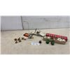 Image 1 : Wade Whimsies Miniature Animal Figurines, Korean Green Glass Set, and More