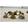 Image 2 : Wade Whimsies Miniature Animal Figurines, Korean Green Glass Set, and More