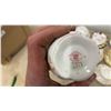 Image 6 : Collection of Vintage Porcelain Teacups and Saucers with Gold Trim and Floral Designs