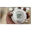 Image 8 : Collection of Vintage Porcelain Teacups and Saucers with Gold Trim and Floral Designs