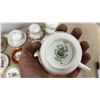 Image 9 : Collection of Vintage Porcelain Teacups and Saucers with Gold Trim and Floral Designs