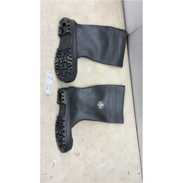 Steel Toed Rubber Boots, Sz 11