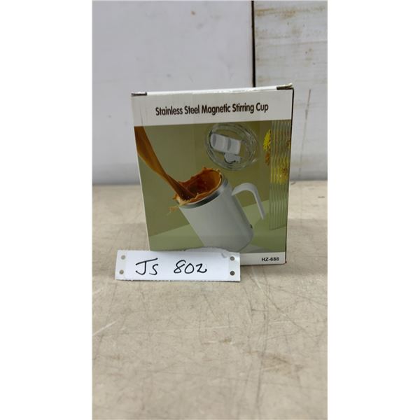 Stainless Steel Magnetic Stirring Cup, Model HZ-688, 400ml Capacity, 5V/1A