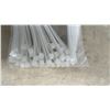 Image 3 : Heavy Duty Zip Ties, White, 24 x 0.4"