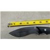 Image 2 : Scorpion Fixed Blade Skinner Knife with Leather Sheath, 3 1/2" Blade