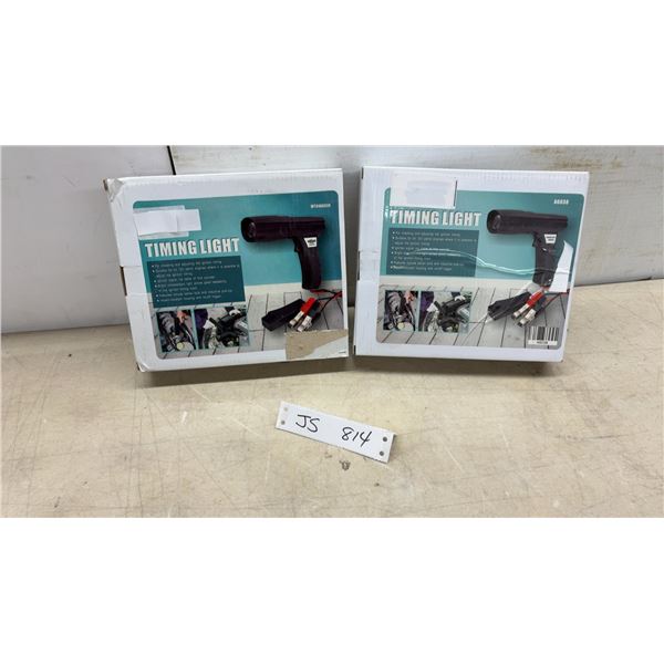 Timing Light Tools for 12V Petrol Engines with Xenon Bulb and Inductive Pick-Up, Lot of 2