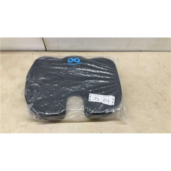 Everlasting Comfort Memory Foam Seat Cushion with Coccyx Cutout