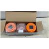 Image 5 : Solar Wasp Trap with LED Light, Orange, Pack of Three