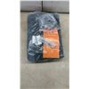 Image 1 : Wohomzy Thermal Curtain with Window Side Opening, Gray, 32 x 82"