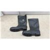 Image 4 : Steel Toe Rubber Boots, Size 10