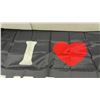 Image 2 : I Love Mullets Novelty Flag with Grommets 36 x 60"