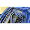 Image 2 : 2 Blue PVC Lay Flat Discharge Hoses with Camlock Fittings