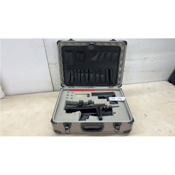 Umarex Air Bb Pistol with Scope, CO2 Cartridges, Bb's and Carrying Case
