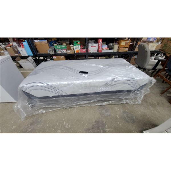Serta Adjustable Bed Base with Mattress and Remote Control Single
