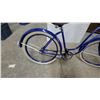 Image 7 : Rollfast Vintage Cruiser Bicycle with Cream Whitewall Tires and Brown Leather Seat 1950.S