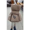 Image 3 : Brown Power Lift Recliner Chair with Remote Control