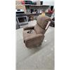 Image 5 : Brown Power Lift Recliner Chair with Remote Control