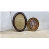 Image 1 : Vintage Oval Convex Picture Frame Convex Glass 23 x 17 and Ornate Gold Gilt Styles 17 x 14