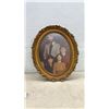 Image 4 : Vintage Oval Convex Picture Frame Convex Glass 23 x 17 and Ornate Gold Gilt Styles 17 x 14