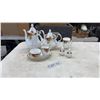Image 1 : Vintage 1962 Royal Albert Old Country Roses Bone China Tea Set, 8 Pieces