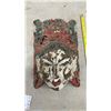 Image 4 : Pair of Hand-Carved Wooden Masks, 7 x 5"