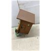 Image 4 : German Black Forest Cuckoo Clock with Pine Cone Weights and Pendulum