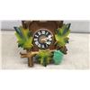 Image 5 : German Black Forest Cuckoo Clock with Pine Cone Weights and Pendulum