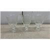 Image 7 : Assorted Depression Glass Plates, Bowls, Stemware 16 Pieces