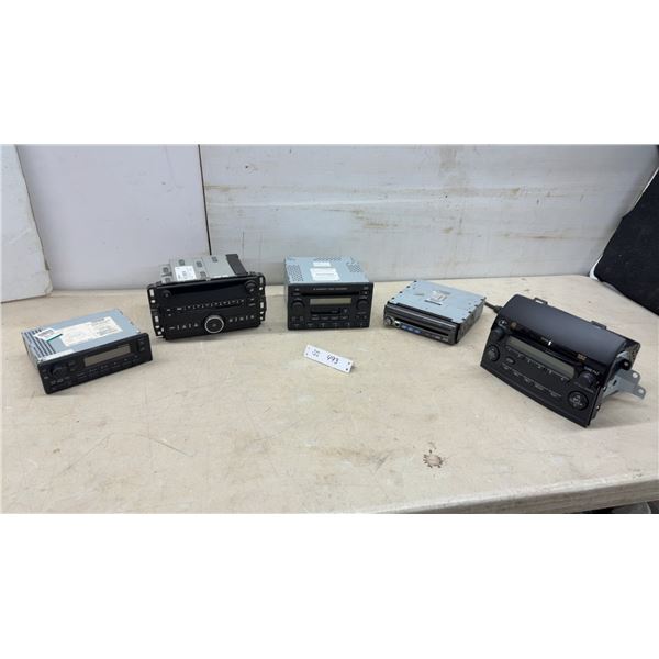 5 Car Stereo Head Units Including Alpine IVA-D300, Toyota, Honda, and More