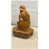 Image 8 : Collection of Handcrafted Wood Carvings Including Dolphins, Rose, Loon, and More