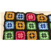 Image 3 : Three Handmade Crocheted Granny Square Afghan Blankets