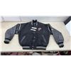 Image 1 : Selkirk Steelers Melton & Leather Jacket Size Xl