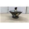 Image 4 : West German Pottery Collection Including Lidded Bowl and Fat Lava Vases, Three Pieces