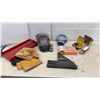 Image 1 : Quick Vise Woodworking Vise, Welding Helmet, Leather Tool Belt, Airbrush Kit, and More